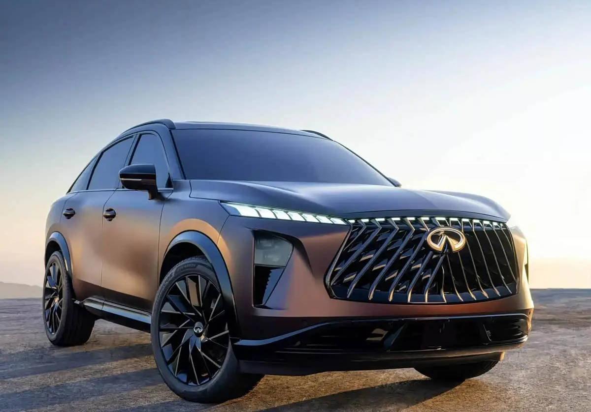 采用全新風(fēng)格/搭2.0T+9AT 英菲尼迪QX65官圖發(fā)布