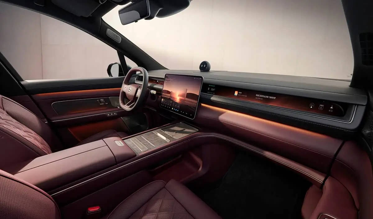8月21日預售/9月上市即交付 全新蔚來ES8內飾曝光
